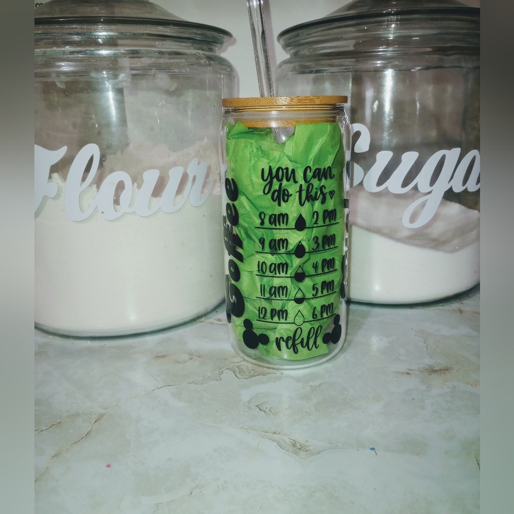Glass can custom